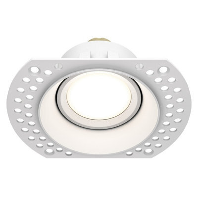 Luminosa Lighting Luminosa Dot Round Trimless Recessed Downlight White 1Xgu10 - image 1