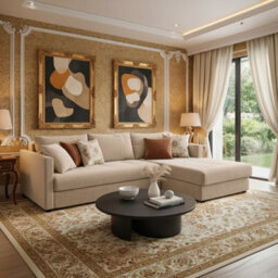 Orea Modern L Shape Sofa Bed With 2 Storage Compartments Reversible Fabric Corner Settee Sleep Function 227X150Cm Cream Right - thumbnail 2