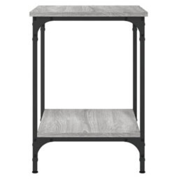 Berkfield Stylish Coffee Table Grey Sonoma 40X40X55 Cm Engineered Wood - thumbnail 4