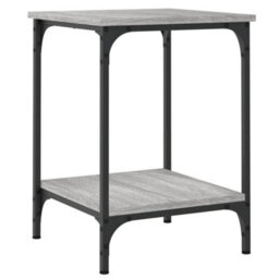 Berkfield Stylish Coffee Table Grey Sonoma 40X40X55 Cm Engineered Wood - thumbnail 1