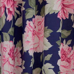 Dreams & Drapes Kirsten Pair Of Pink Pencil Pleat Curtains With Tie-Backs - thumbnail 3