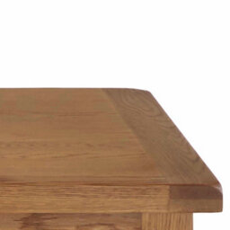 Zelah Oak Large Computer Desk With Drawers & Cupboard - By Roseland Furniture - thumbnail 6