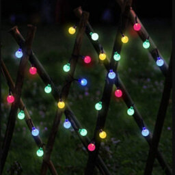 50 Led Solar Power Retro Multi Color Bulb 10M Garden String Lights Outdoor - thumbnail 2