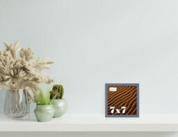 7X7 Grey Picture Frame (17.8 X 17.8Cm) Poster, Photo, Artwork, Gallery Wall Or Print - thumbnail 2