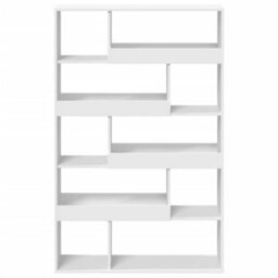 Berkfield Classic Room Divider White 100X33X156.5 Cm Engineered Wood - thumbnail 4