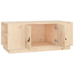 Berkfield Coffee Table 100X50X41 Cm Solid Wood Pine - thumbnail 7