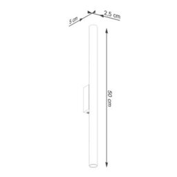 Sollux Lighting Pastelo Steel Light Blue 2 Lights Modern Wall Lamps - thumbnail 5