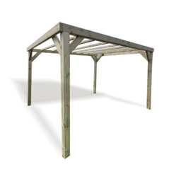 Churnet Valley Garden Furniture Ltd Heavy Duty Garden Pergola - L240 X W240 X H230 Cm - Minimal Assembly Required