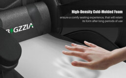 Onemill Ergonomic Gaming Chair,soft Pu Leather With Adjustable Reclining Back Black - thumbnail 8