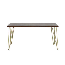Dallas Dark Mango Wood Rectangular Dining Table Set With 4 Chairs - thumbnail 2