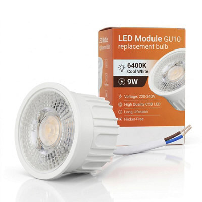 Led Spot Lights Ceiling Cool White 6400K Recessed Downlight 9W 720Lm 230V Bulb Lights 10 Pack - image 1