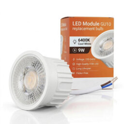 Led Spot Lights Ceiling Cool White 6400K Recessed Downlight 9W 720Lm 230V Bulb Lights 10 Pack - thumbnail 1
