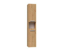 Nel Iii Bathroom Cabinet Artisan Oak - thumbnail 1