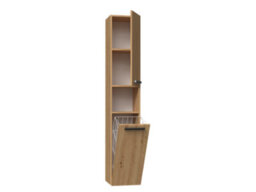 Nel Iii Bathroom Cabinet Artisan Oak - thumbnail 2
