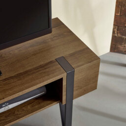 Oakham Premium Tallis Tv Unit Up To 65 Inch In Rustic Wood Effect - thumbnail 7