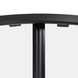Beliani Shower Enclosure Jukatan 800 X 800 X 1850 mm Black - thumbnail 4