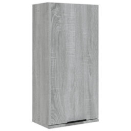 Vidaxl Wall-Mounted Bathroom Cabinet Grey Sonoma 32X20X67 Cm - thumbnail 2