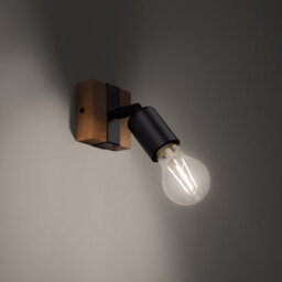Sollux Lighting Zuca Steel/wood Black 1 Lights Modern Ceiling Light - thumbnail 3