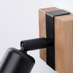 Sollux Lighting Zuca Steel/wood Black 1 Lights Modern Ceiling Light - thumbnail 4