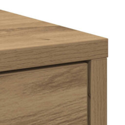 Berkfield Sideboard With Drawers And Doors Artisan Oak 73X31X90 Cm - thumbnail 9