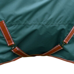 "Weatherbeeta Comfitec Tyro Standard-Neck Midweight Horse Turnout Rug Green/burnt Orange/white (6 5"")" - thumbnail 4