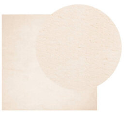 Walplus Rug Huarte Short Pile Soft And Washable Beige 120X120 Cm - thumbnail 3