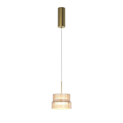 Luminosa Lighting Luminosa Scala Led Slim Pendant Ceiling Light Bronze 3000K - image 1