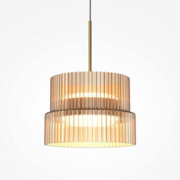 Luminosa Lighting Luminosa Scala Led Slim Pendant Ceiling Light Bronze 3000K - thumbnail 2
