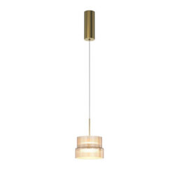 Luminosa Lighting Luminosa Scala Led Slim Pendant Ceiling Light Bronze 3000K