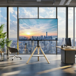 40 To 75Inch Universal Tv Mount Freestanding Tripod Tv Stand - thumbnail 4