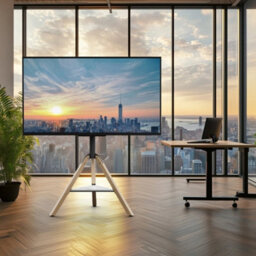 40 To 75Inch Universal Tv Mount Freestanding Tripod Tv Stand - thumbnail 5