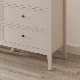 Melody Maison Large 6 Drawer Chest Of Drawers - Rowley Pale Cream Range - thumbnail 5