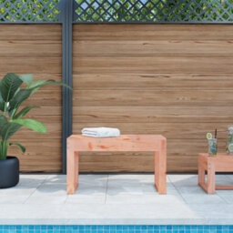 Vidaxl Garden Bench 80X38X45 Cm Solid Wood Douglas Garden Benches - thumbnail 1