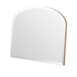 Yearn Minimal Bevelled Mantle Mirror Gold 91(W) X 69Cm(H) - thumbnail 2