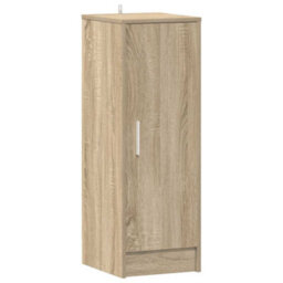 Berkfield Durable Shoe Cabinet Sonoma Oak 32X35X92 Cm Engineered Wood - thumbnail 1