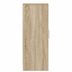 Berkfield Durable Shoe Cabinet Sonoma Oak 32X35X92 Cm Engineered Wood - thumbnail 6