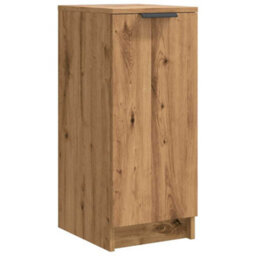 Berkfield Shoe Cabinet Artisan Oak 30X35X70 Cm Engineered Wood - thumbnail 2