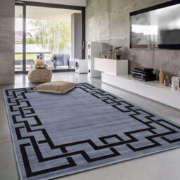 Ameha Extra Large Area Printed Rug Luxury Bedroom Living Room Greek Key Pattern Carpet Indoor/outdoor Floor Mat(Nico, 200X290 Cm) - thumbnail 6