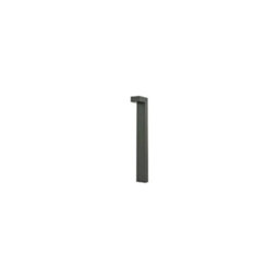 Ideal Lux Luminosa Sirio 2 Light Outdoor Tall Bollard Anthracite Ip44, G9