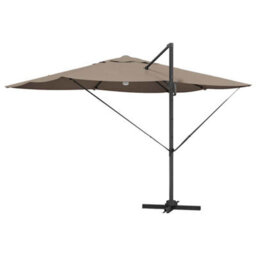 Berkfield Cantilever Roma Parasol Taupe, Black 352 X 251 X 265 Cm - thumbnail 7