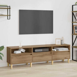 Berkfield Tv Cabinet Artisan Oak 150 X 30 X 45 Cm Engineered Wood