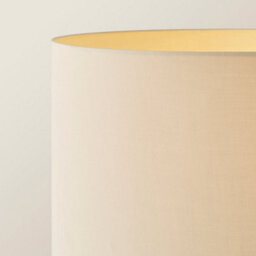 Valuelights Marissa Matte Black Stacked Ball Floor Lamp With Natural Drum Shade - Led Bulb Included - thumbnail 3