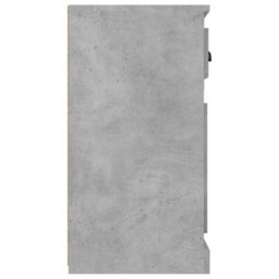 Berkfield Classic Sideboard Concrete Grey 70X35.5X67.5 Cm Engineered Wood - thumbnail 7