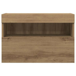 Walplus Tv Wall Cabinet Artisan Oak 60 X 30 X 40 Cm Engineered Wood - thumbnail 8