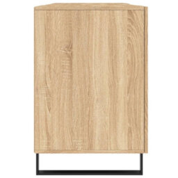Berkfield Desk Sonoma Oak 140X50X75 Cm Engineered Wood - thumbnail 7