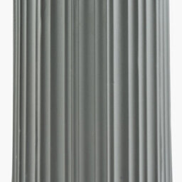 Pacific Lifestyle Grey Textured Ceramic And Gold Metal Table Lamp - thumbnail 5