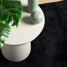 Walplus Rug Oviedo Short Pile Black 160X230 Cm - thumbnail 7