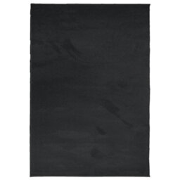 Walplus Rug Oviedo Short Pile Black 160X230 Cm - thumbnail 2