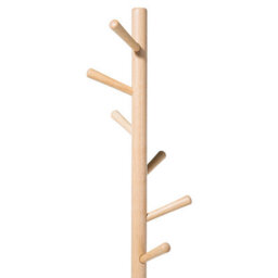 Beliani Coat Stand Aubum White - thumbnail 4