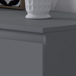 Fwstyle Stora Dark Grey 8 Drawer Chest (H) 99Cm (W) 110Cm (D) 40Cm - Extra Deep 14Cm Drawers - thumbnail 3